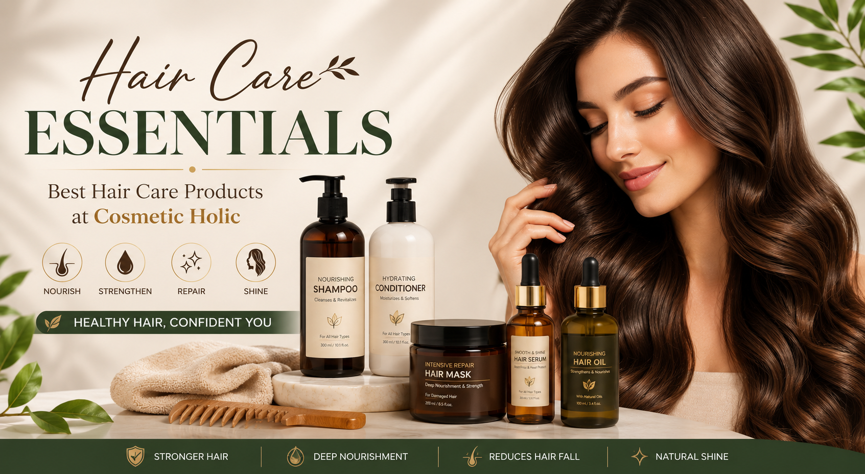 Hair Care Essentials: Best Hair Care Products at Cosmetic Holic for Healthy, Strong, and Shiny Hair
